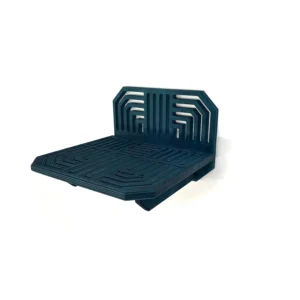 Modern cat shelf – stylish and sturdy wall-mounted platform for cats.