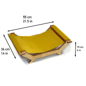 HAMAK NATURAL YELLOW WYMIARY